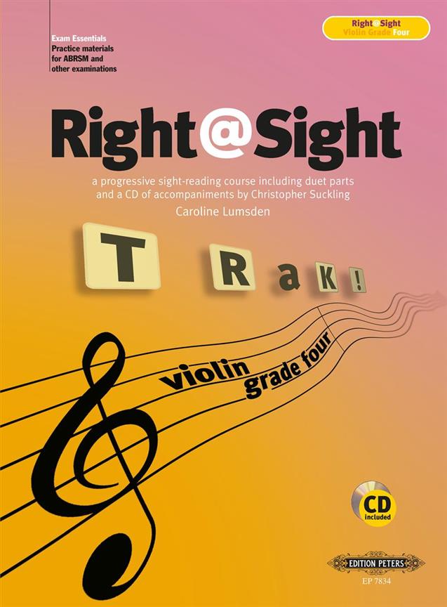 Right-Sight for Violin, Grade 4 - housle a klavír