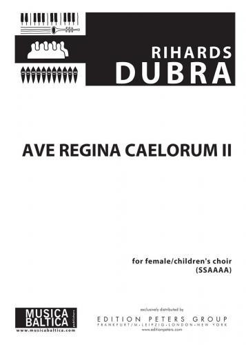 Ave regina caelorum II - for female/children's choir - pro sbor SSAAAA