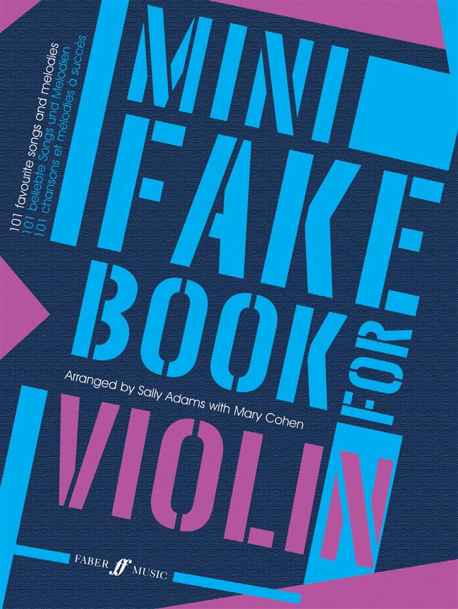 Mini Fake Book noty a písně pro housle