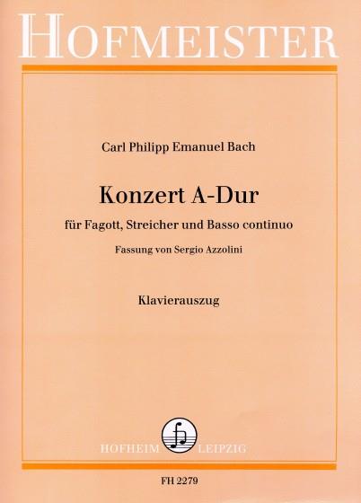 Konzert A-Dur - fagot a klavír
