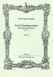 Zwei Charakterstücke, op. 31 - fagot a klavír