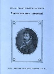 Duetti per due Clarinetti - pro dva klarinety