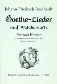 Goethe-Lieder auf Waldhornart