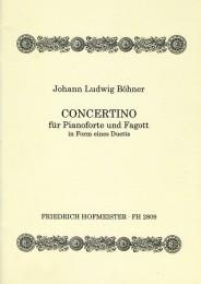 Concertino für Pianoforte und Klavier - in Form eines Duetts, op. 132 - fagot a klavír