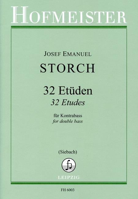 32 Etüden (Siebach) - pro kontrabas