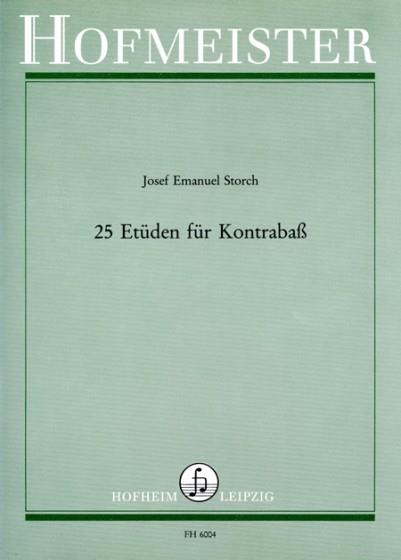25 Etüden (Siebach) - pro kontrabas