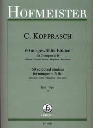 60 Ausgewählte Etüden Heft 2 - pro trumpetu