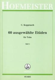 60 Ausgewahlte Etuden (Seyffarth) - Heft 1 - etudy  pro tubu