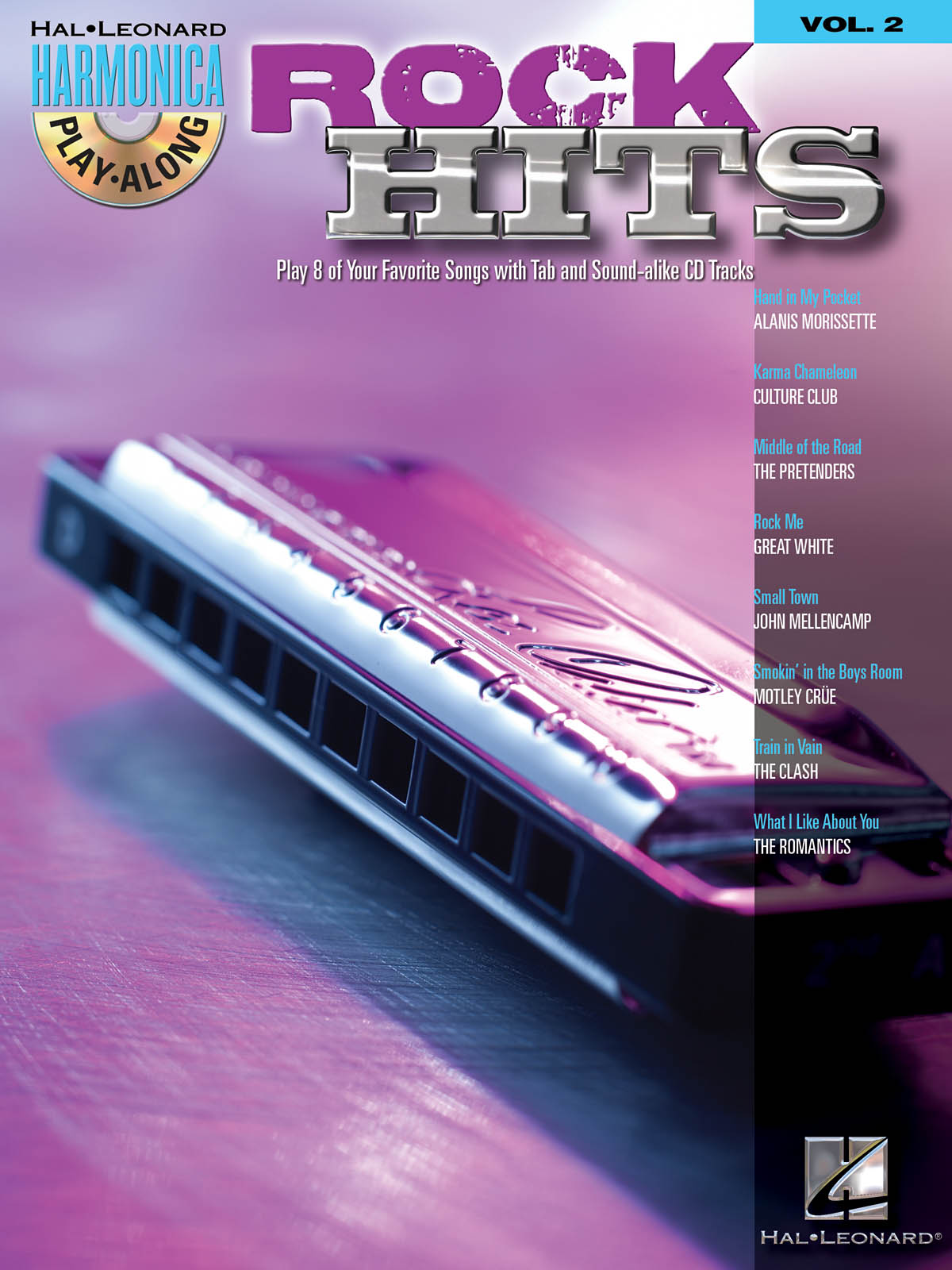 Rock Hits - Harmonica Play-Along Volume 2 - noty na foukací harmoniku
