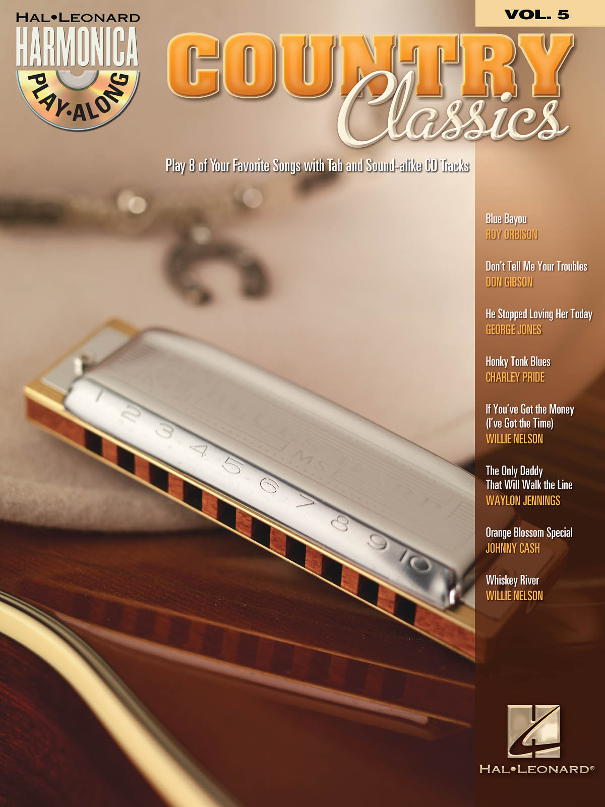 Country Classics  - Harmonica Play-Along Volume 5 - noty na foukací harmoniku