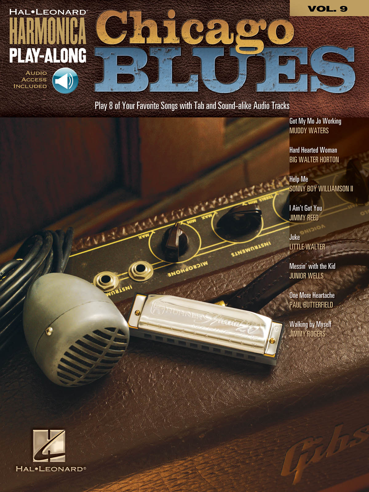 Chicago Blues  - Harmonica Play-Along Volume 9 - noty pro foukací harmoniku