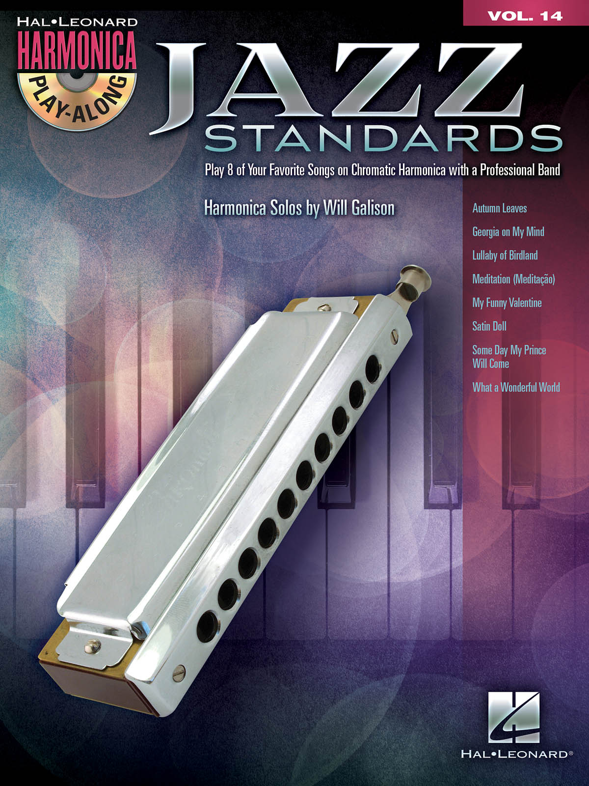 Jazz Standards - Harmonica Play-Along Volume 14 (Chromatic Harmonica) - noty pro foukací harmoniku