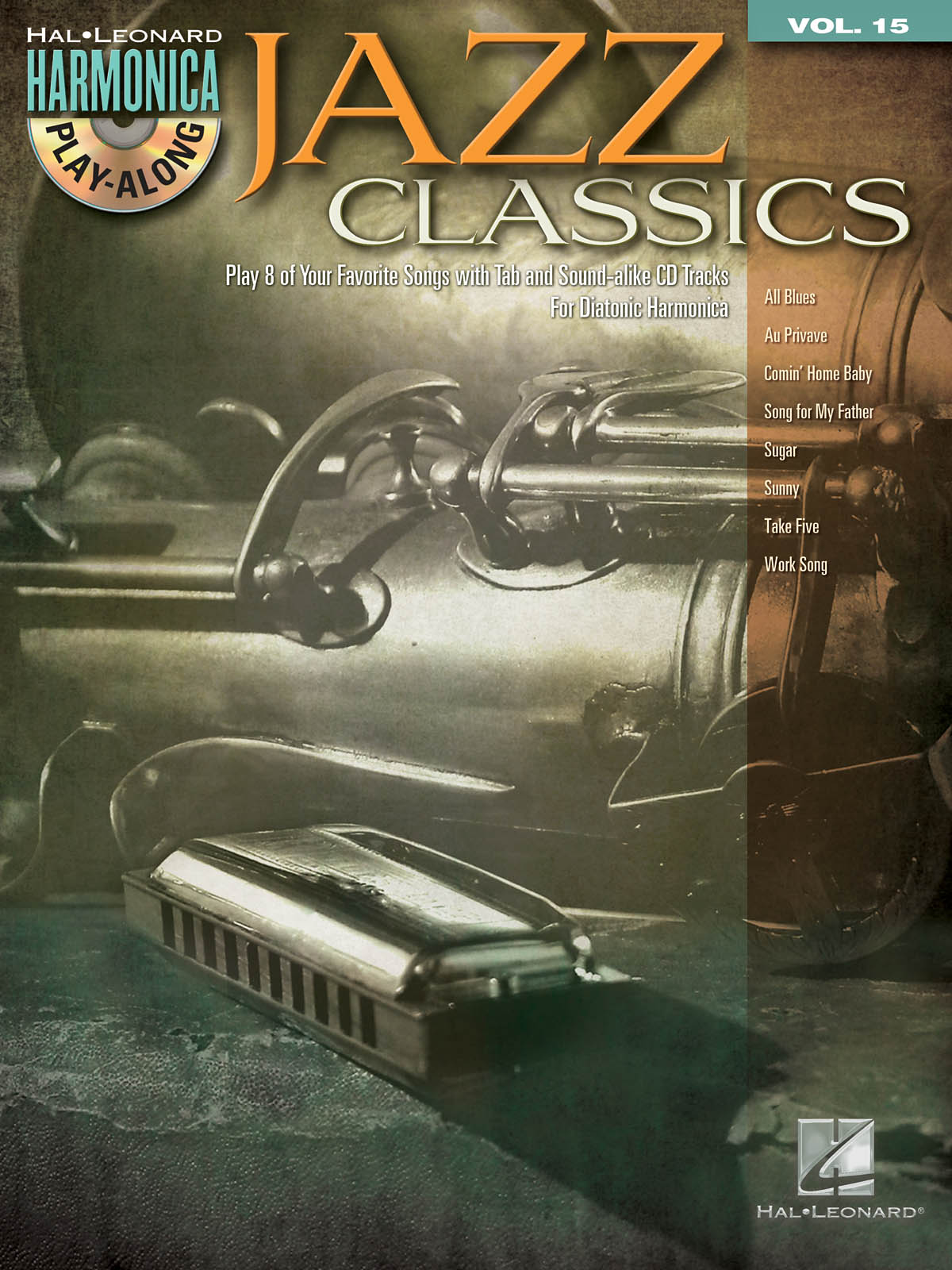 Jazz Classics - Harmonica Play-Along Volume 15 - noty na foukací harmoniku