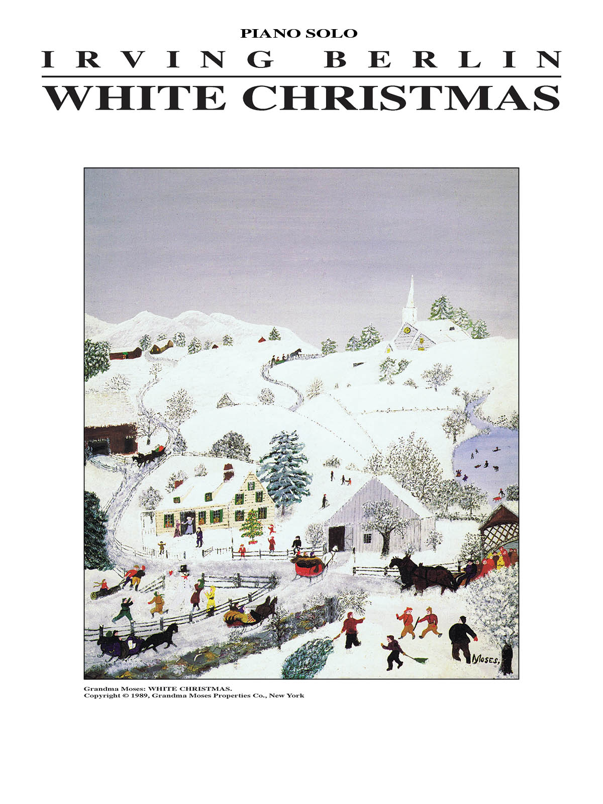 White Christmas - vánoční melodie pro klavír