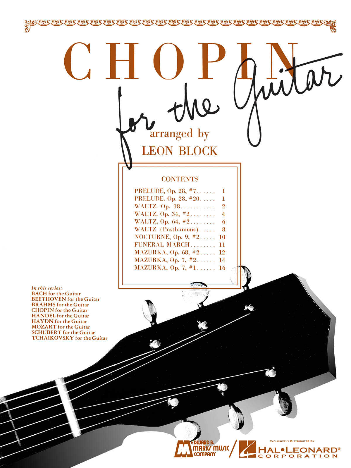 Chopin for Guitar - Guitar Solo - noty na kytaru
