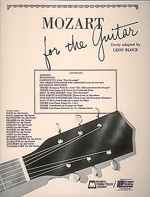 Mozart for Guitar - pro kytaru
