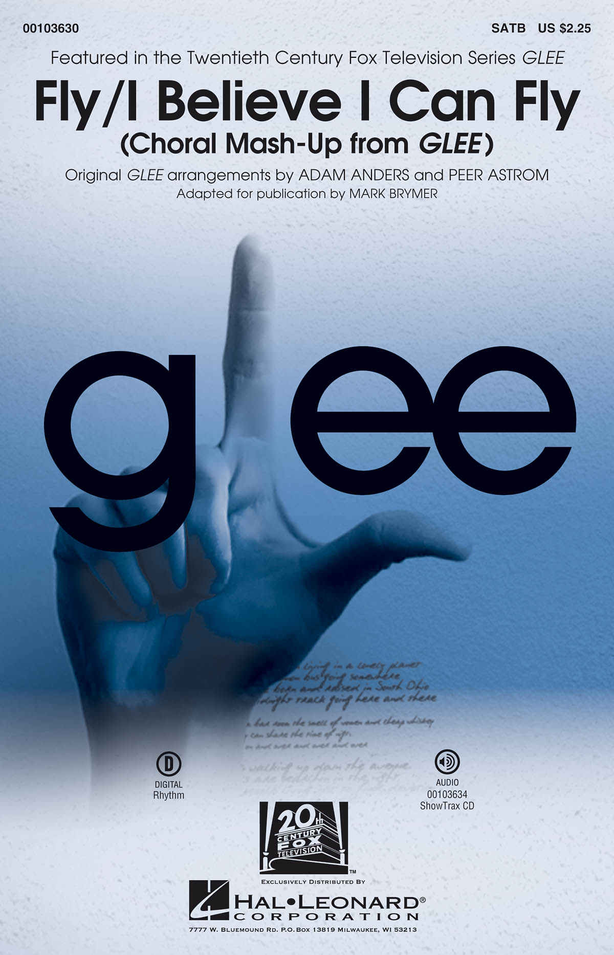 Fly/I Believe I Can Fly - Choral Mash-up from Glee - noty pro sbor SATB