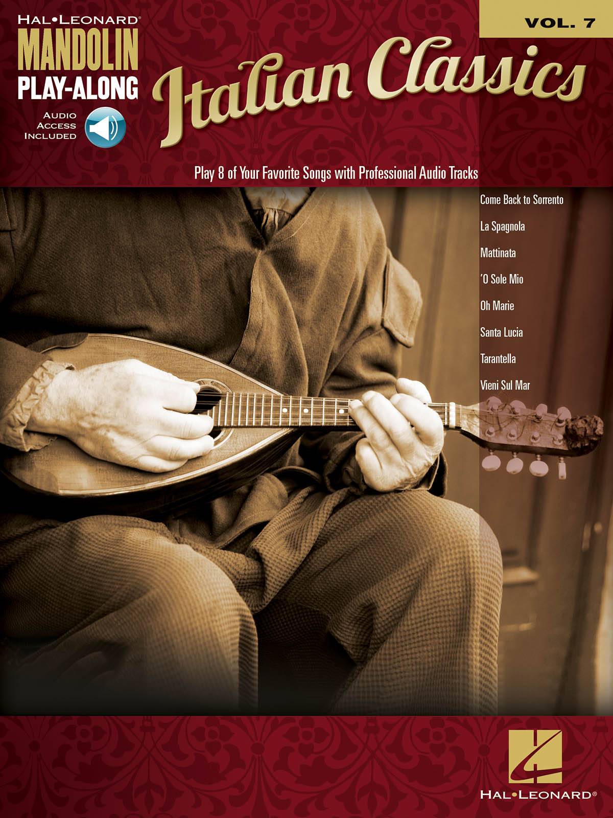 Italian Classics - Mandolin Play-Along Volume 7 - noty na mandolínu