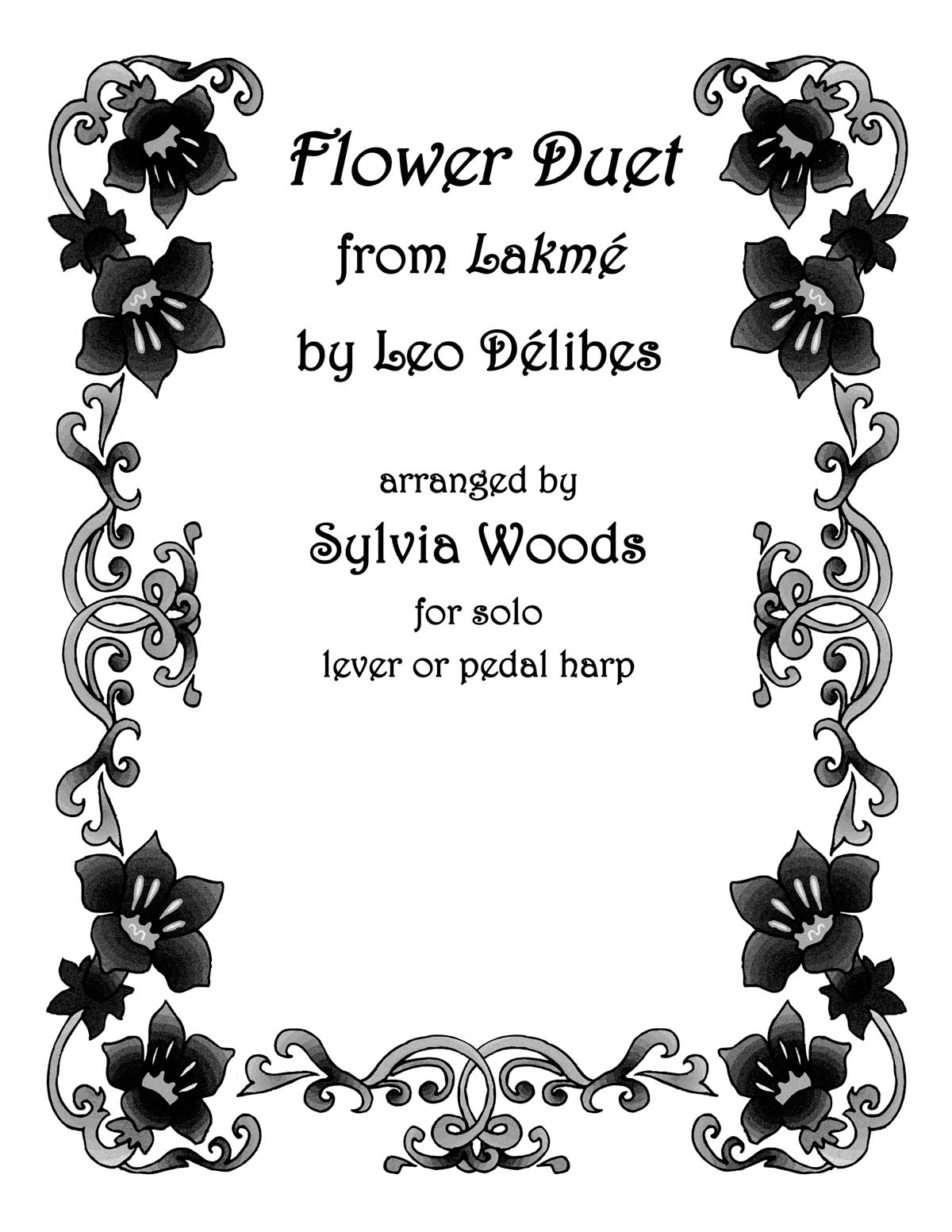 Flower Duet (From Lakeme) - noty pro harfu