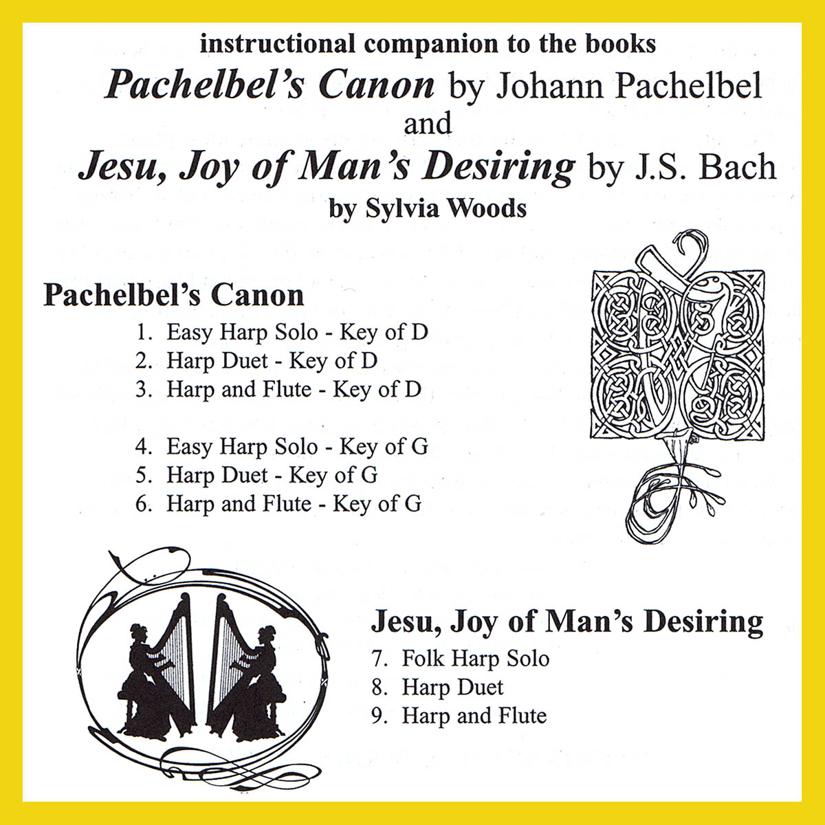 Pachelbel's Canon & Jesu, Joy of Man's Desiring - Companion CD to the Songbook