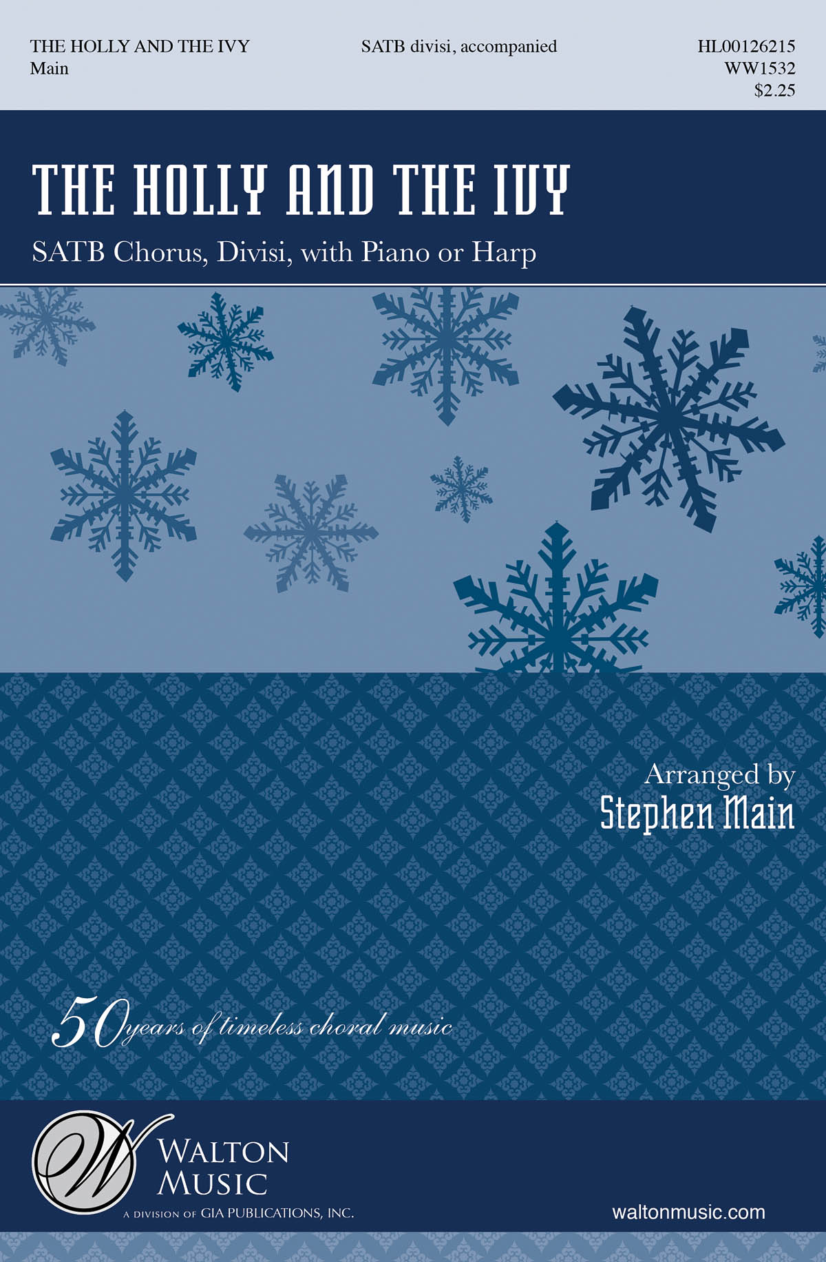 The Holly and the Ivy - pro sbor SATB