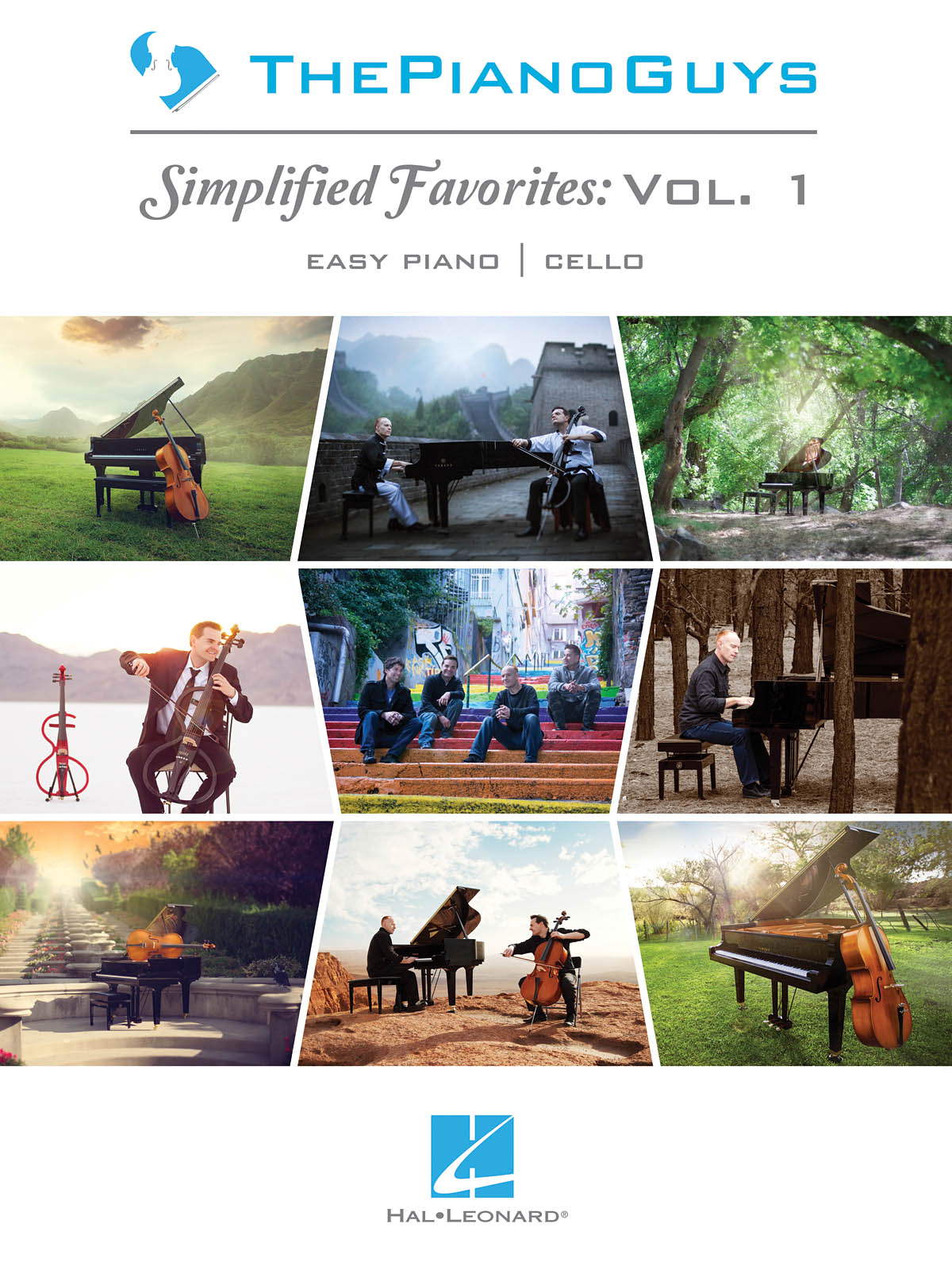 The Piano Guys – Simplified Favorites, Vol. 1 - Easy Piano Arrangements with Optional Cello Parts noty pro začátečníky