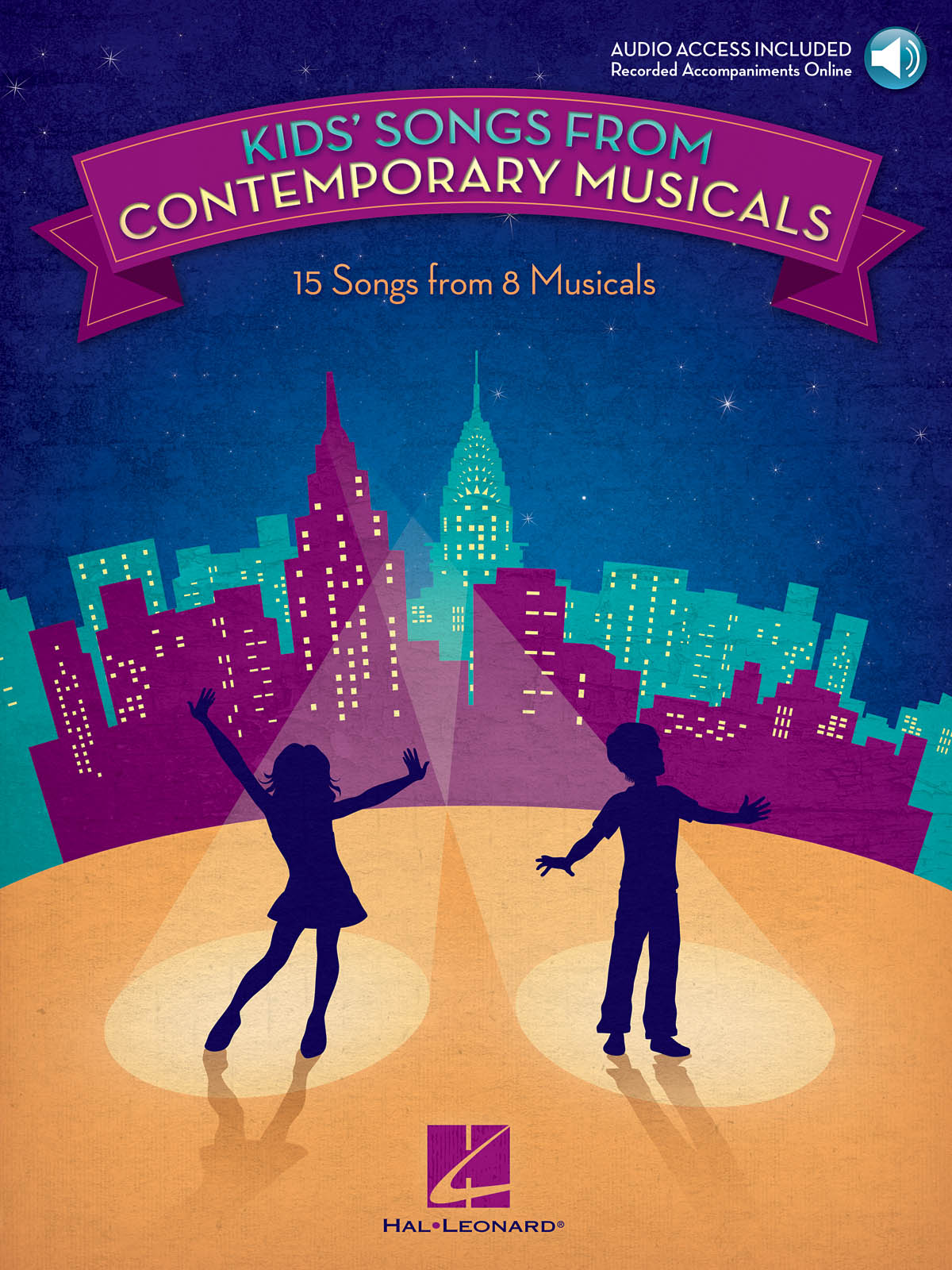 Kids' Songs from Contemporary Musicals - 16 Songs from 8 Musicals - noty pro zpěv a klavír