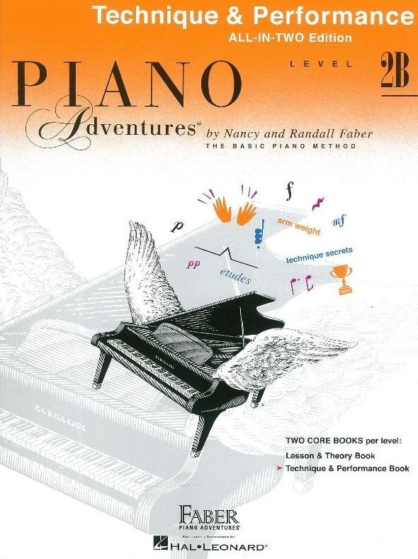 Piano Adventures: Level 2B Technique - Performance