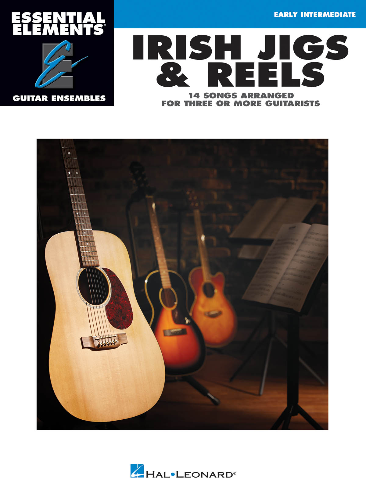 Essential Elements Guitar Ens - Irish Jigs & Reels - 14 Songs Arranged For Three or More Guitarists