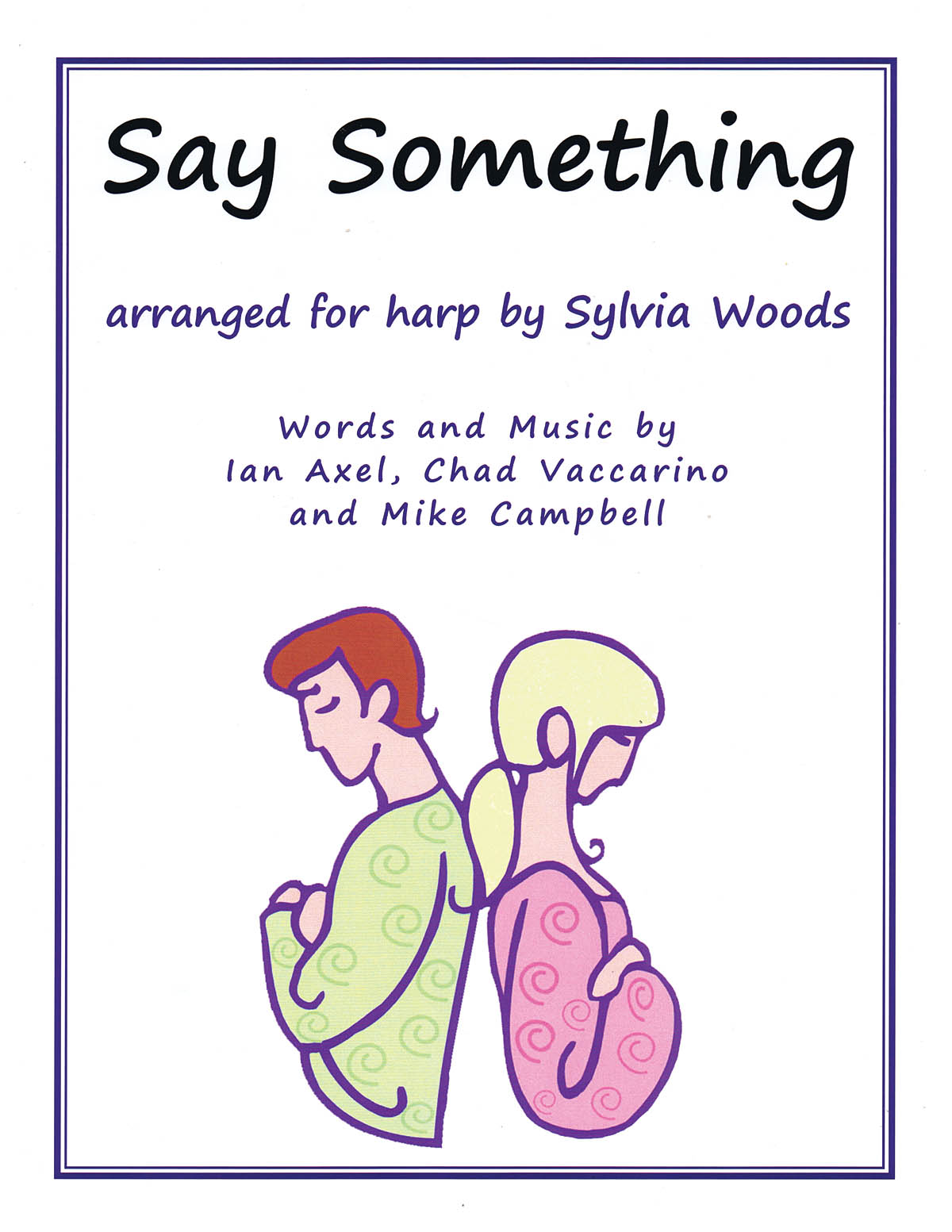 Say Something - Arranged for Harp - pro harfu