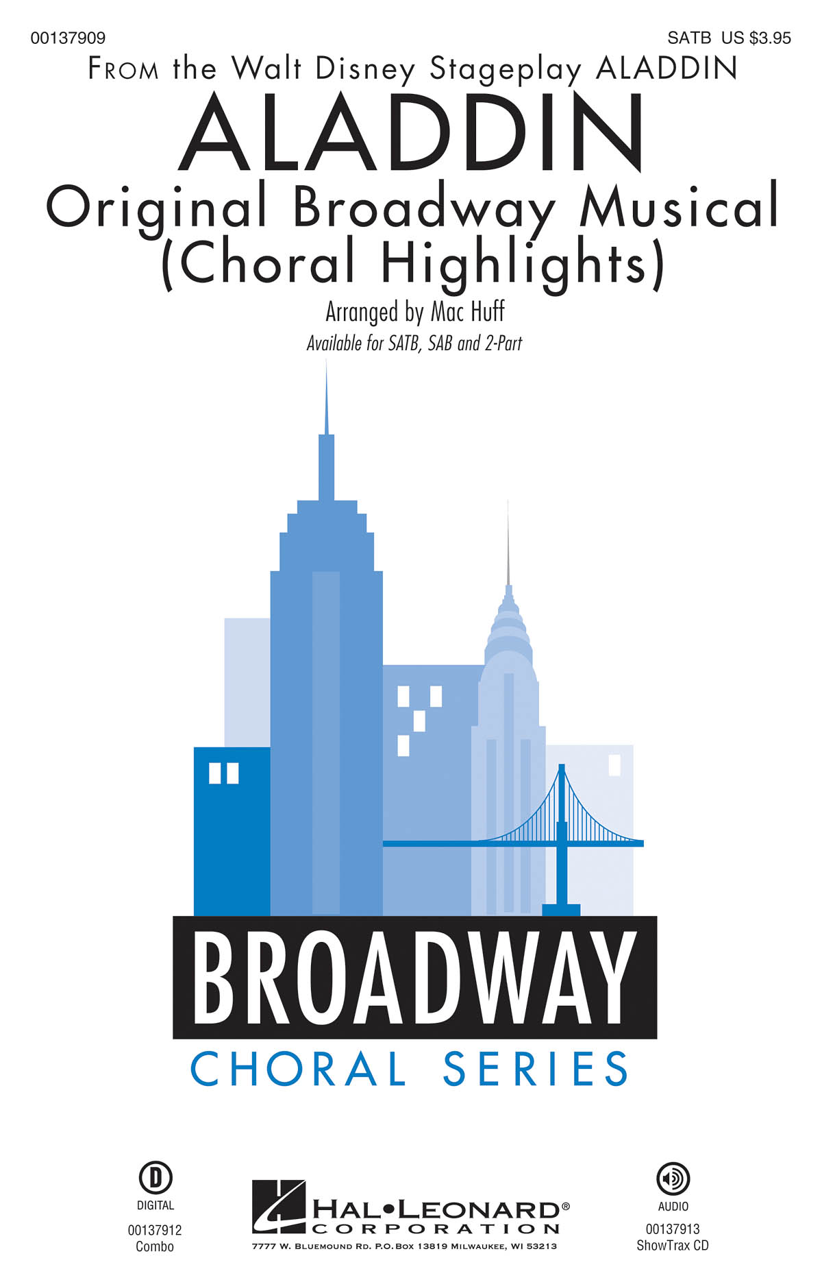 Aladdin - Original Broadway Musical - Choral Highlights pro sbor SATB