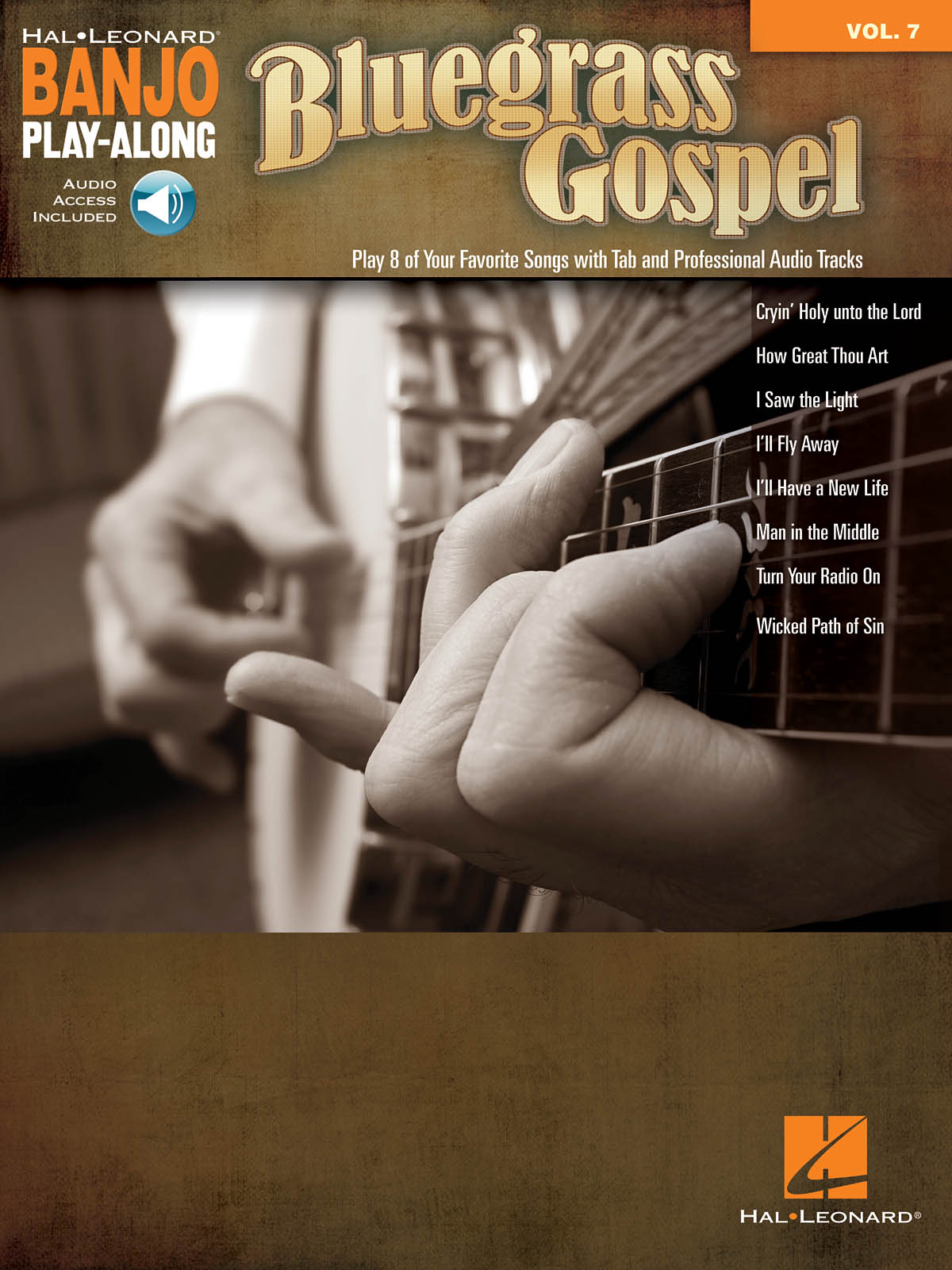 Bluegrass Gospel - Banjo Play-Along Volume 7 - noty pro banjo