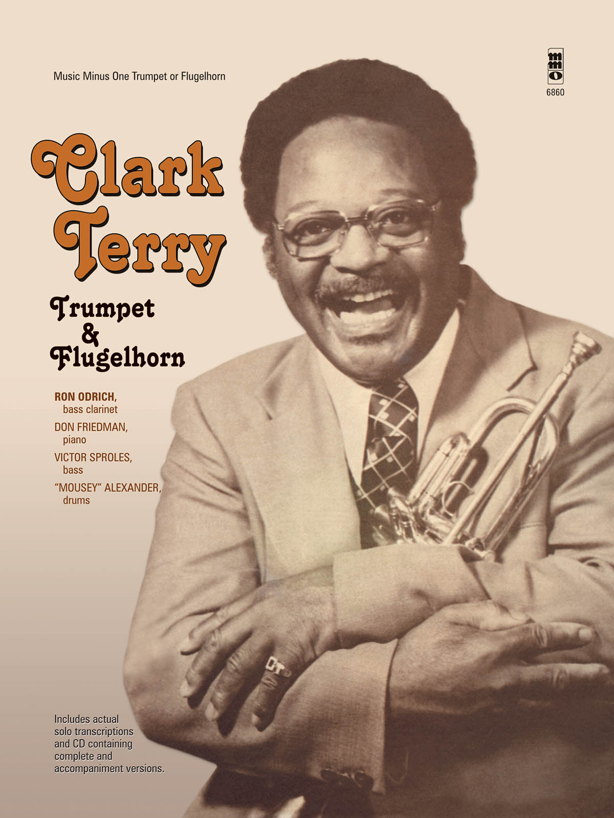 Clark Terry - Trumpet & Flugelhorn - Music Minus One Trumpet or Flugelhorn - noty pro trubku trio