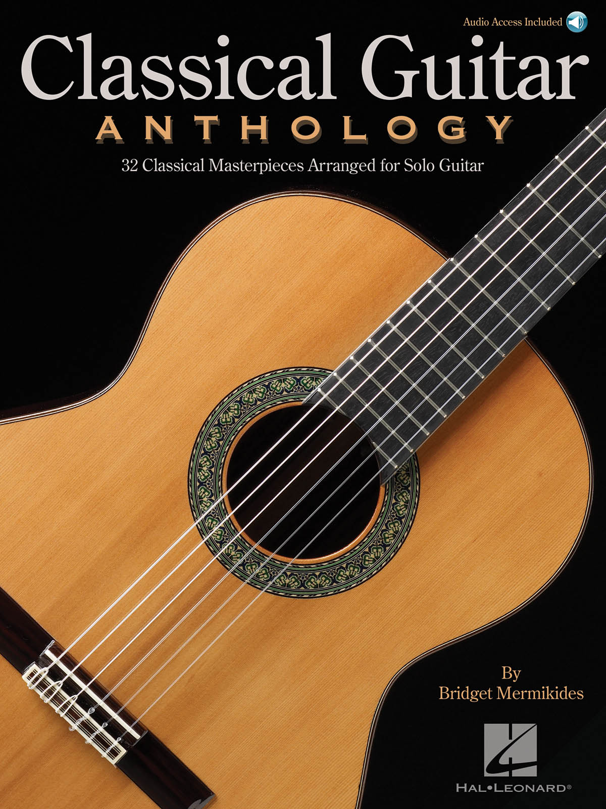 Classical Guitar Anthology - Classical Masterpieces Arranged for Solo Guitar - klasické skladby pro kytaru