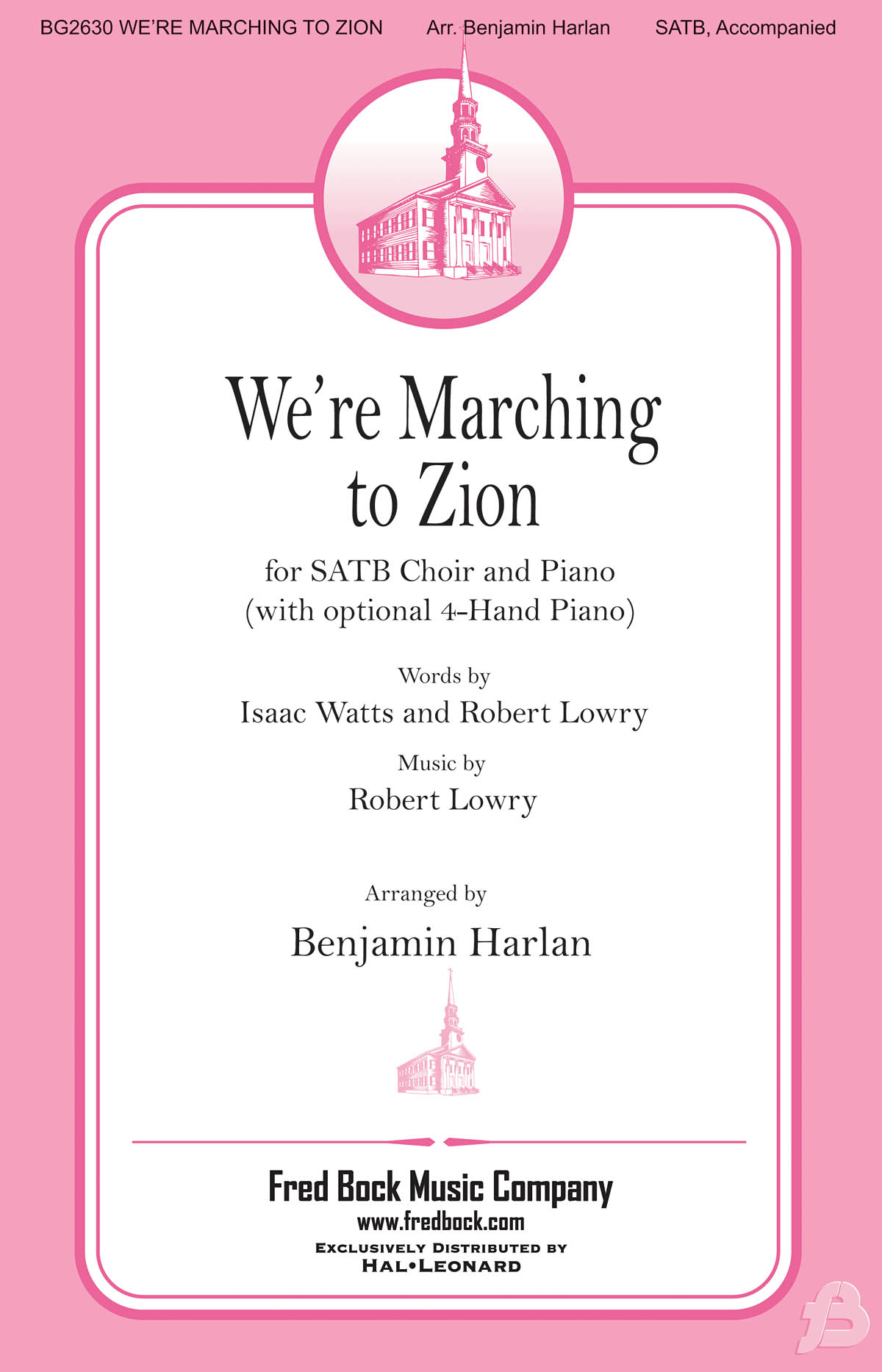 We're Marching to Zion - pro sbor SATB