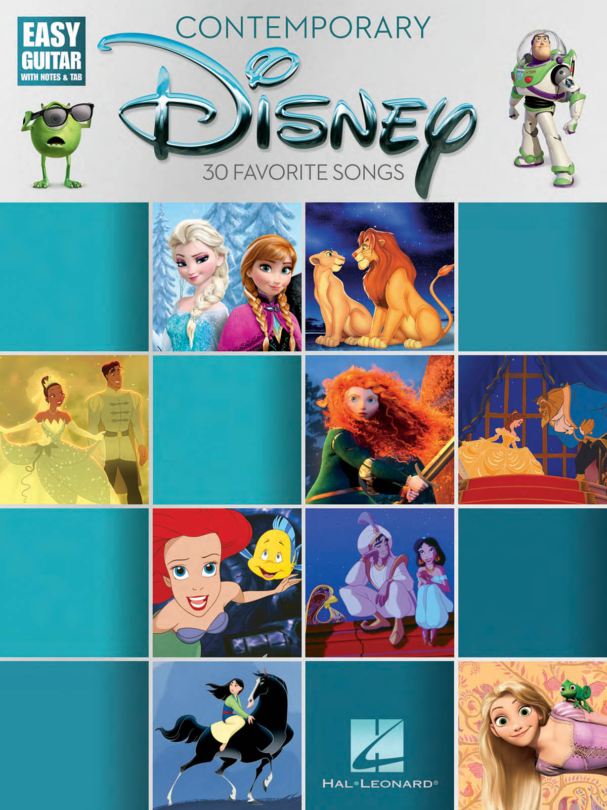 Contemporary Disney: Easy Guitar with Notes & Tab - 30 Favorite Songs