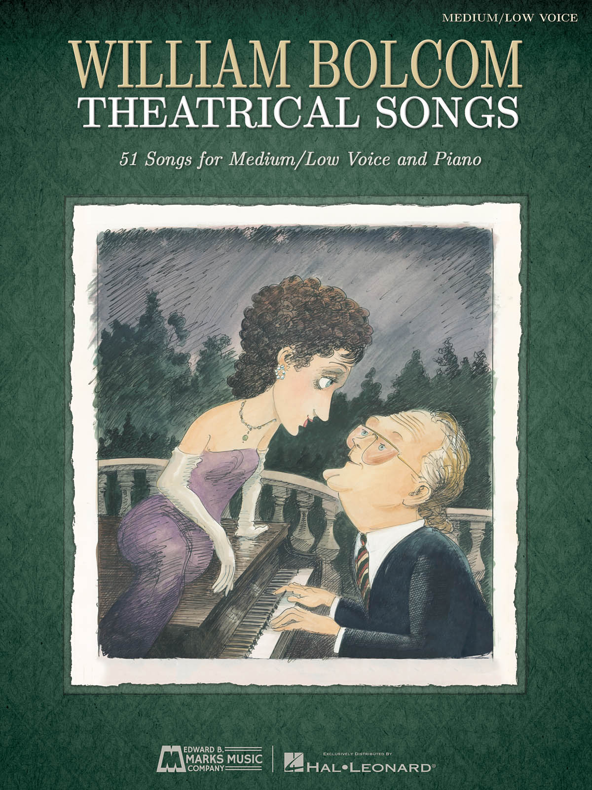 Theatrical Songs - Medium Low Voice And Piano - noty pro nízký hlas a klavír