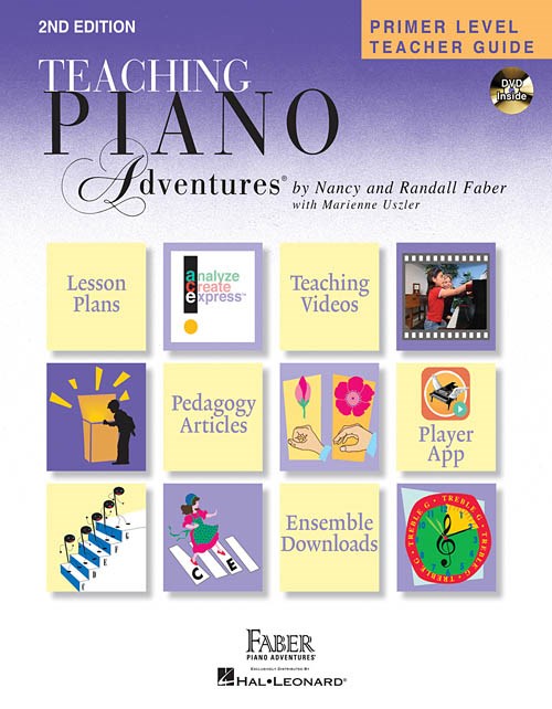 Primer Level Teacher Guide - Second Edition - Hardcover with DVD - pro klavír