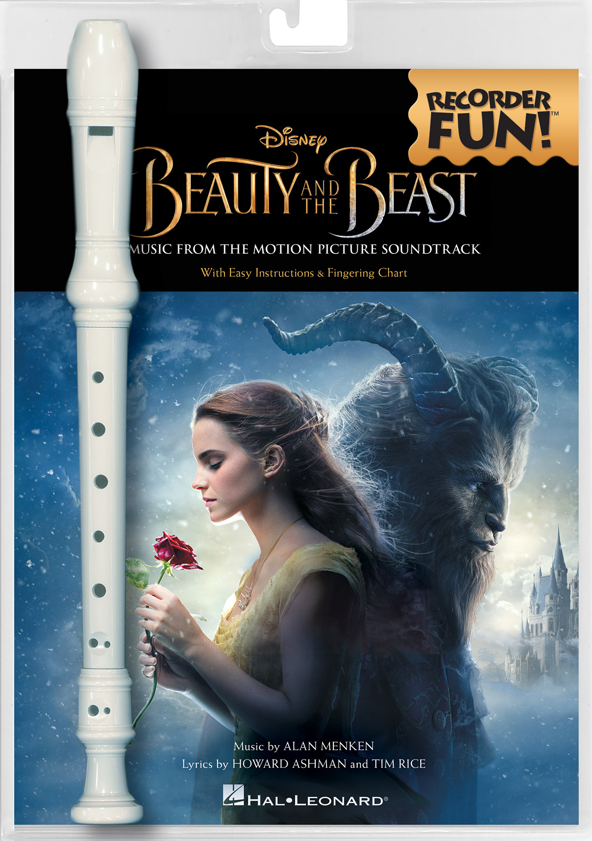 Beauty and The Beast - Recorder Fun! - Pack With Songbook and Instrument