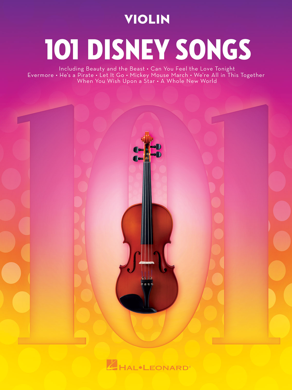 101 Disney Songs: sólové skladby pro housle