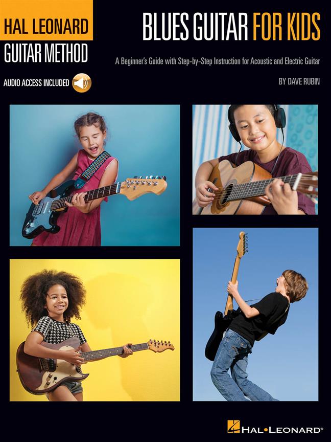 Blues Guitar for Kids - učebnice pro začátečníky hry na elektrickou kytaru