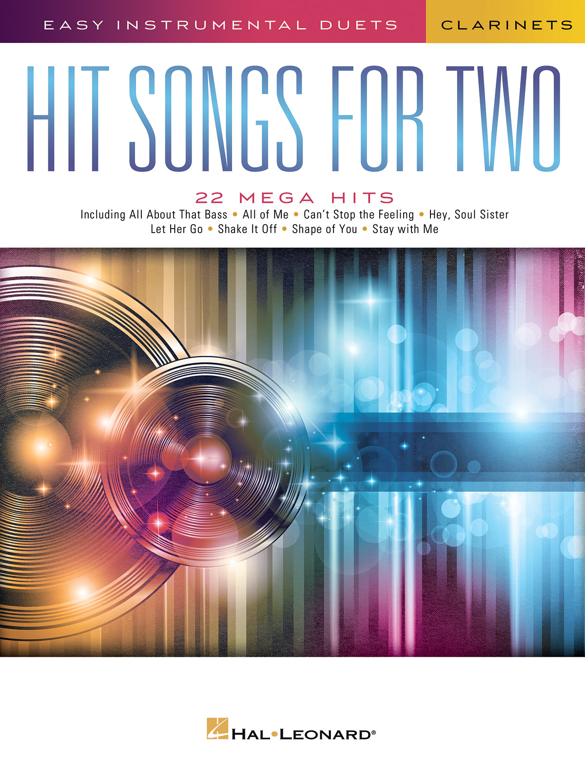 Hit Songs for Two pro klarinety - Easy Instrumental Duets