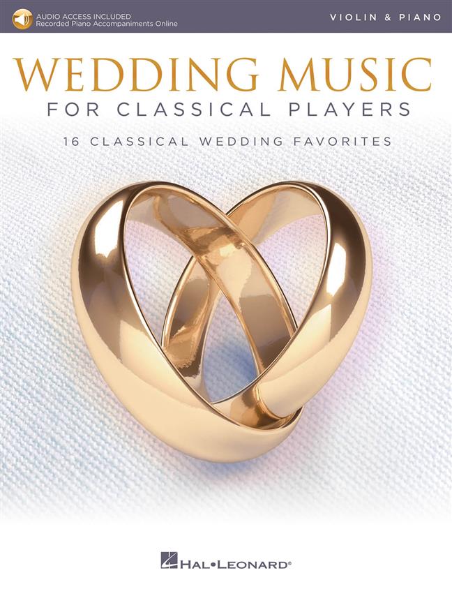Wedding Music for Classical Players pro housle With Online Accompaniments