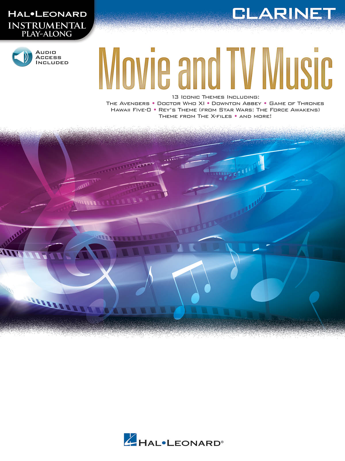Noty k filmovým písním pro klarinet Movie and TV Music - Clarinet