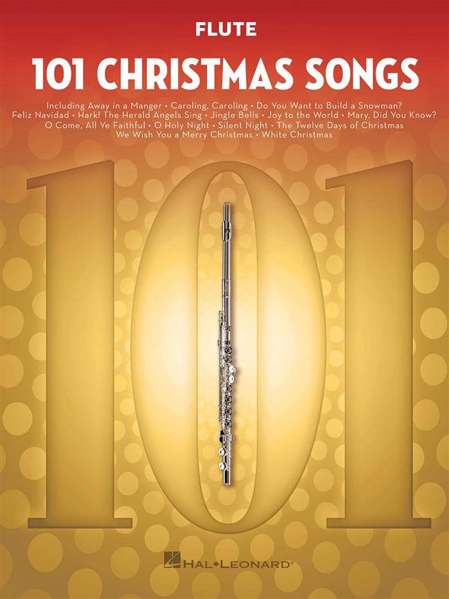 101 Christmas Songs vánoční melodie pro příčnou flétnu