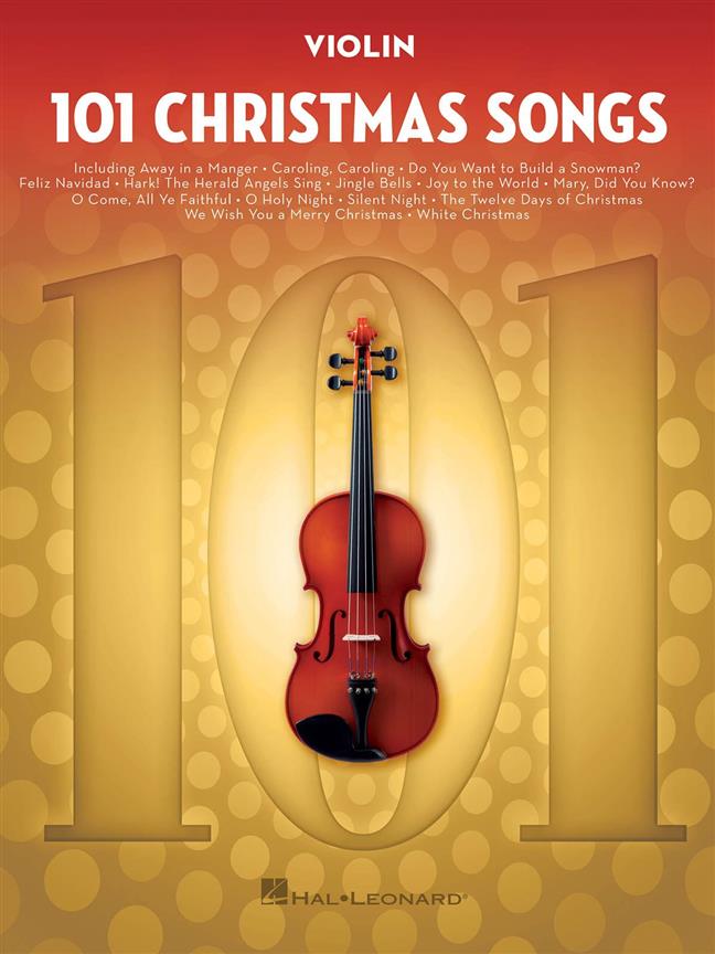 101 Christmas Songs vánoční melodie pro housle