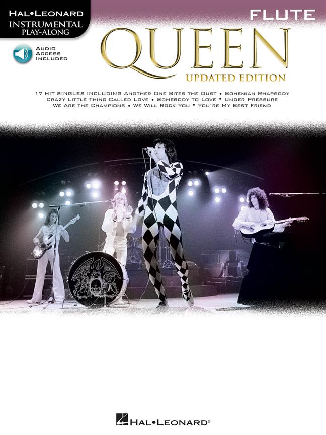 Queen - příčná flétna (Book/Audio) - Instrumental Play-Along