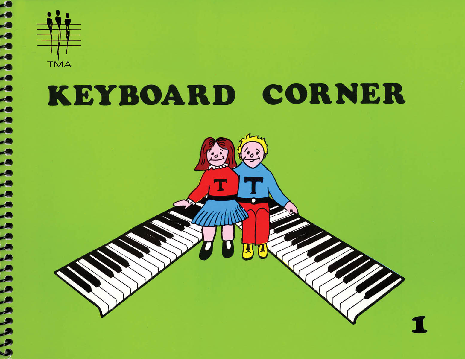Tritone Keyboard Corner - Book 1 - populární písně na klavír