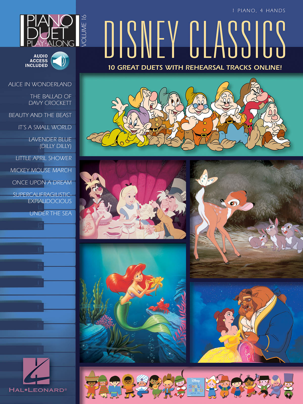 Disney Classics - Piano Duet Play-Along Volume 16 - piano duet