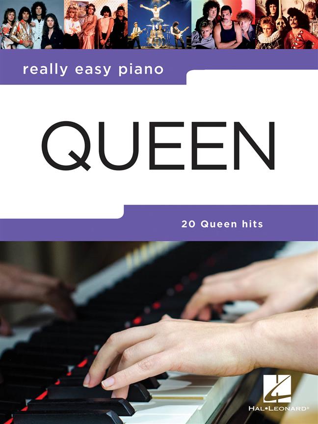 Queen - 20 písní pro začátečníky hry na klavír